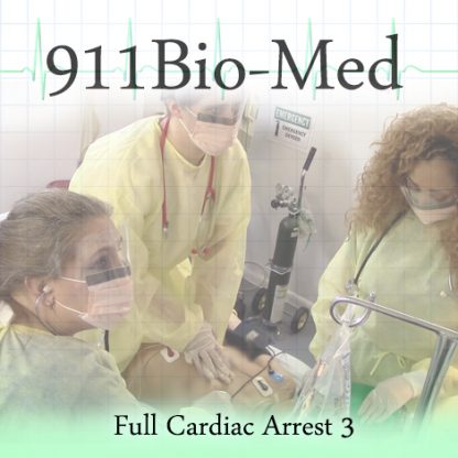 full cardiac arrest 3 p